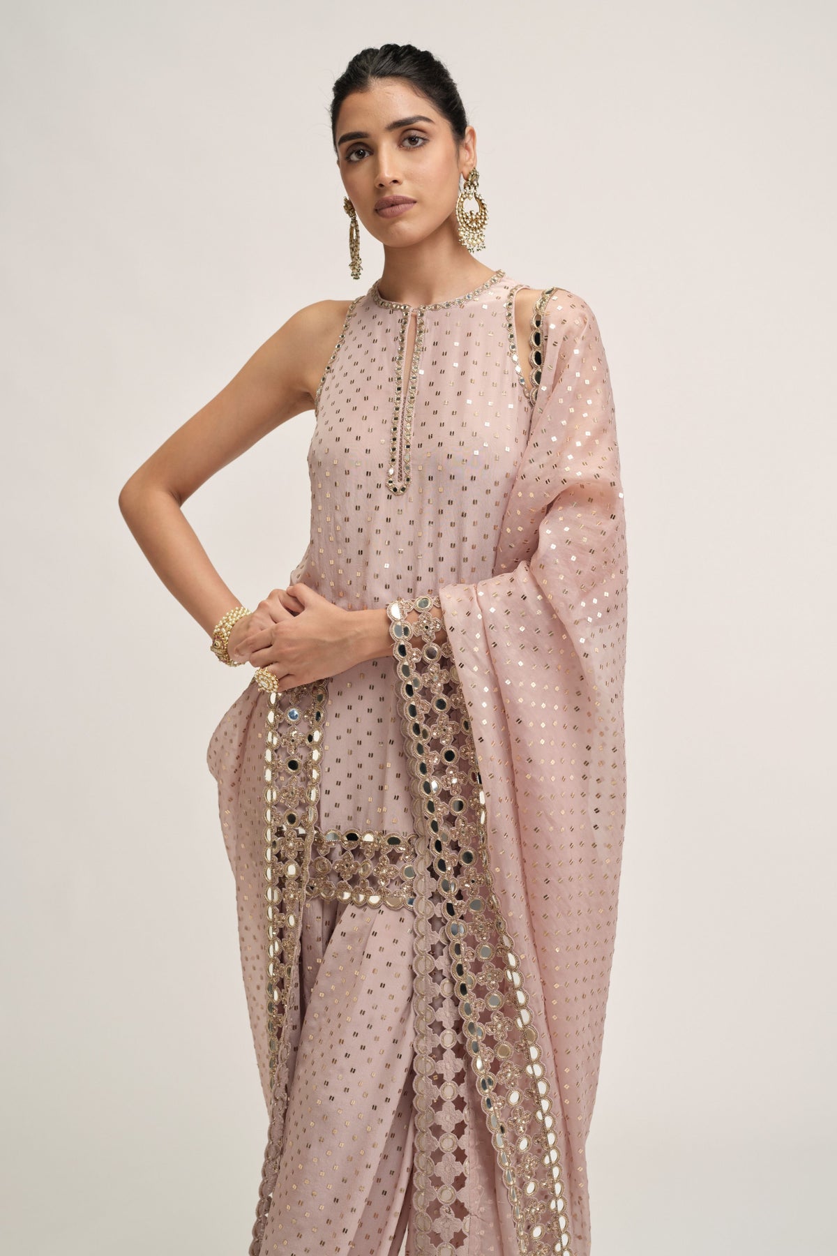 Ash Kurta Set