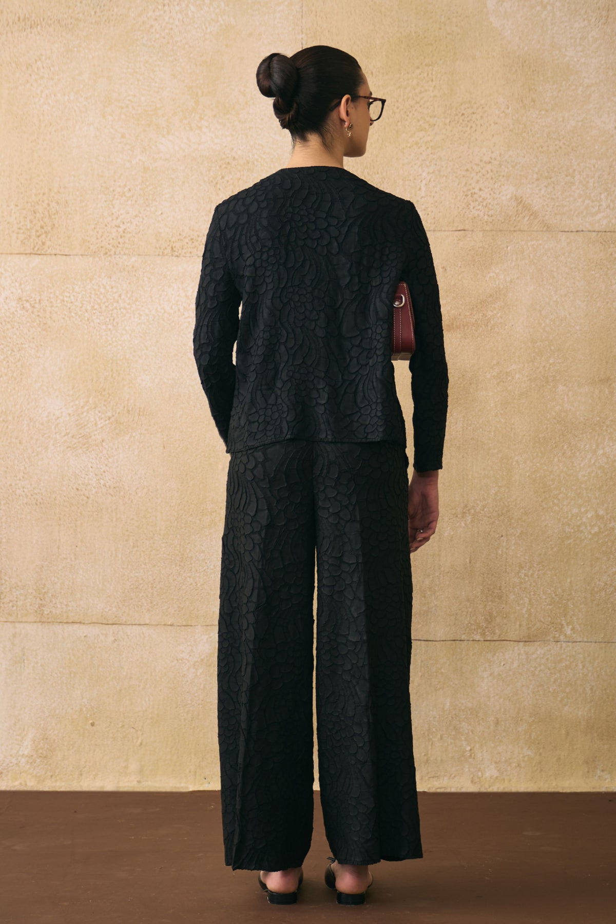 Black Elnia Co-ord Set
