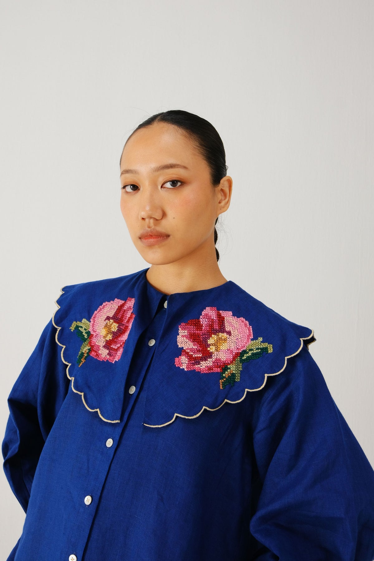 Blue Rose Julia Top