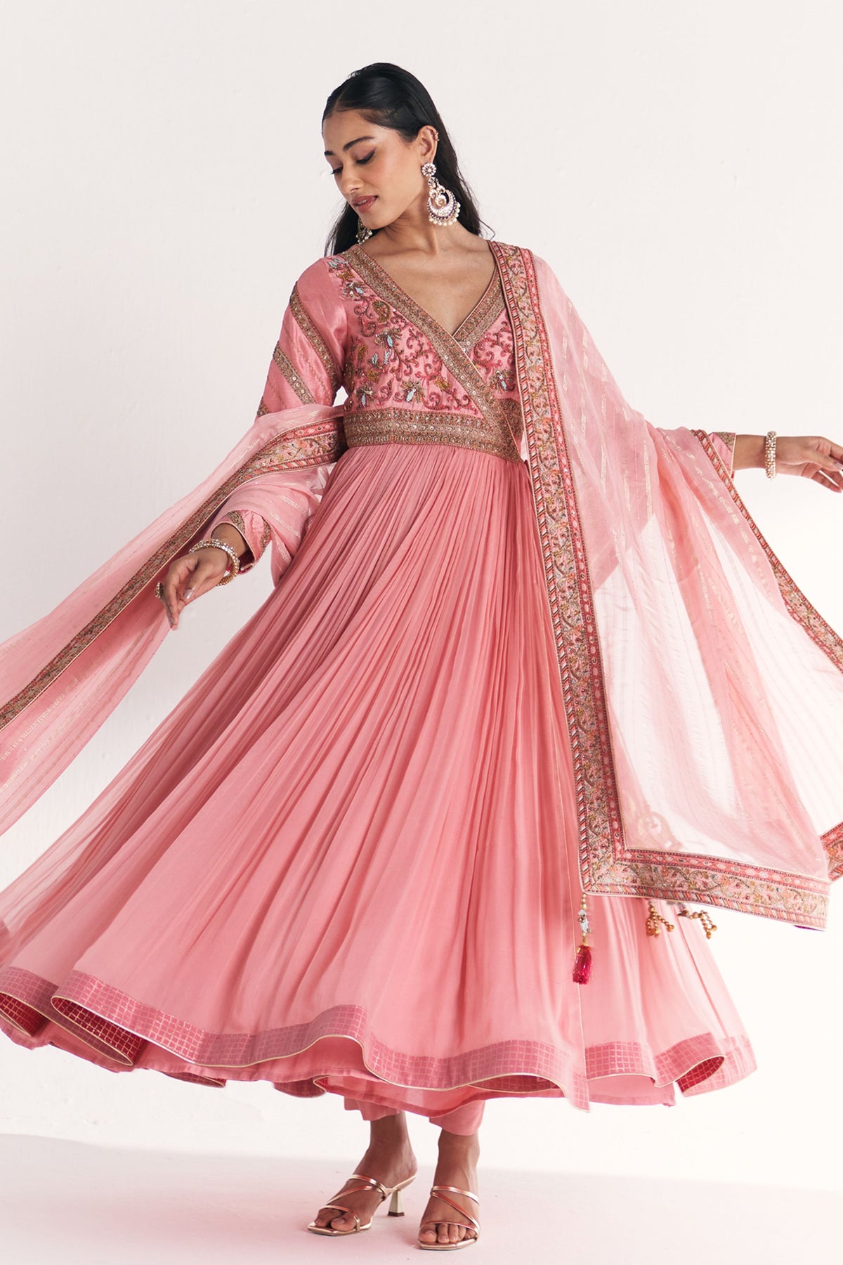 Kamya Light Pink Anarkali