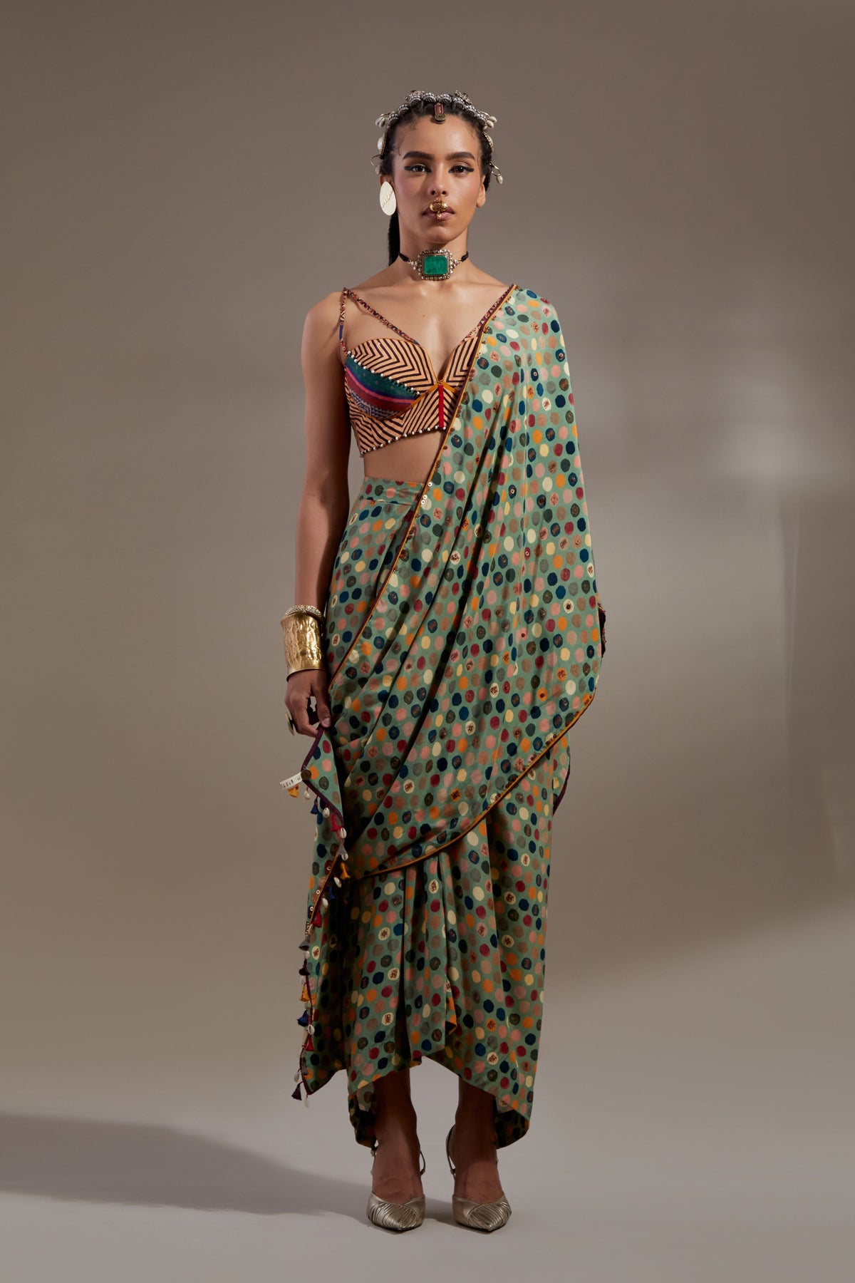 Soma Draped Saree