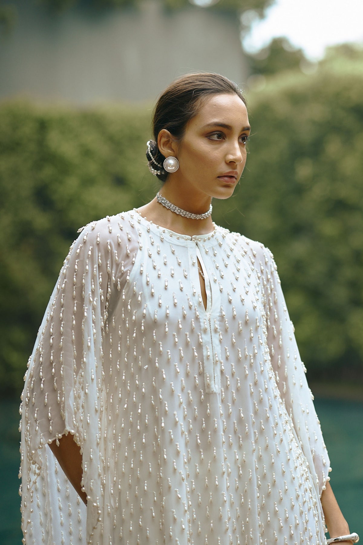 Pearl Drop Kaftaan Set