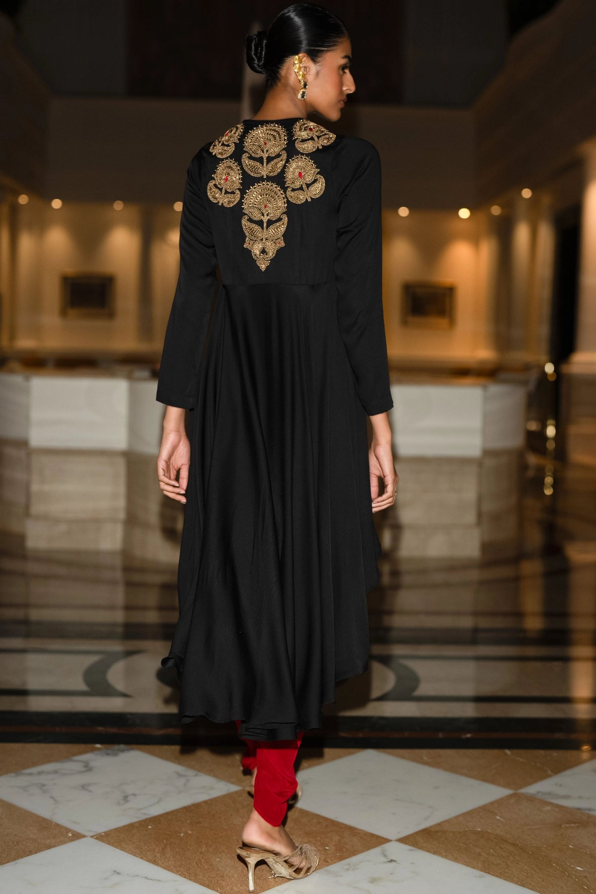 Asymmetric Drape Top