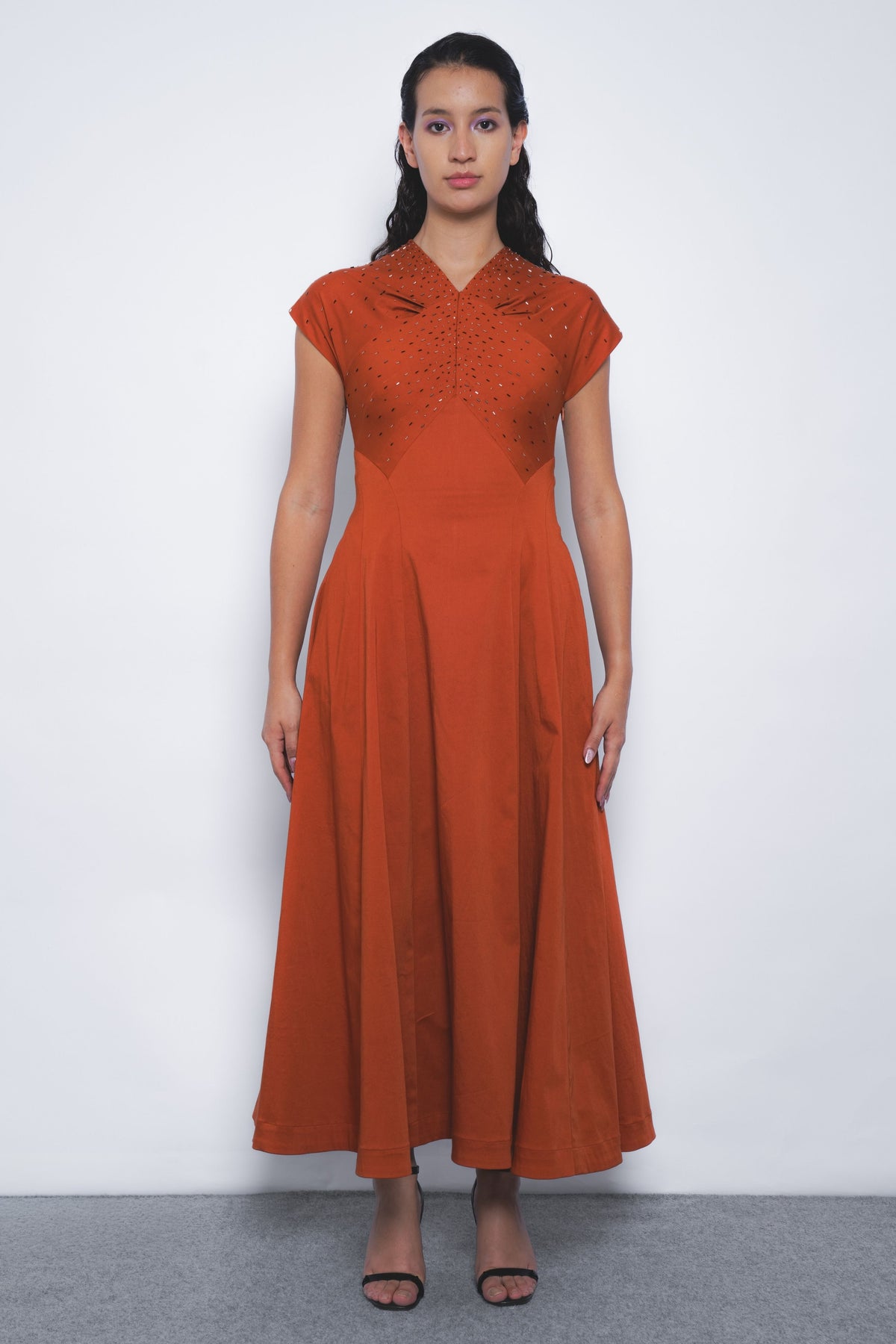 Brillo Flame Dress