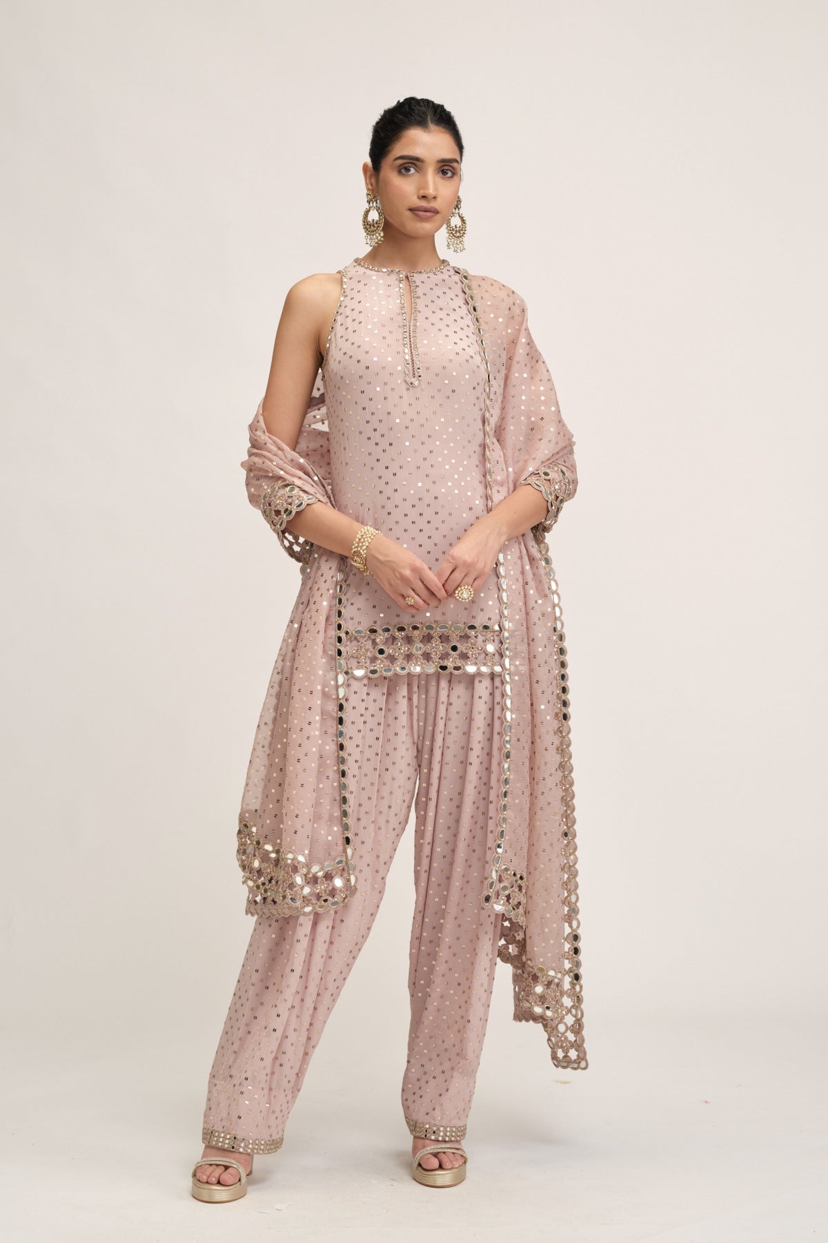 Ash Kurta Set