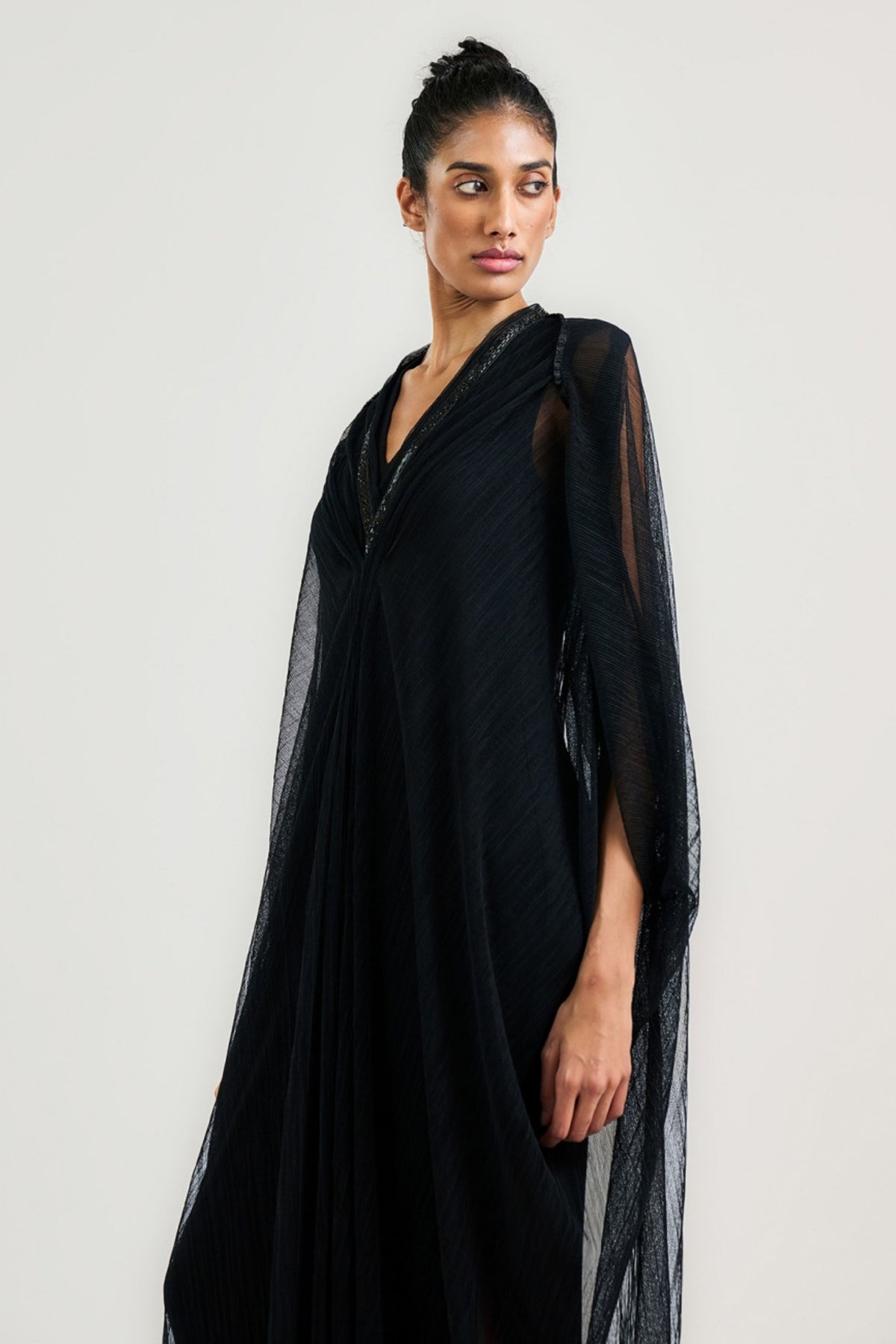 The Crinkled Evening Kaftan