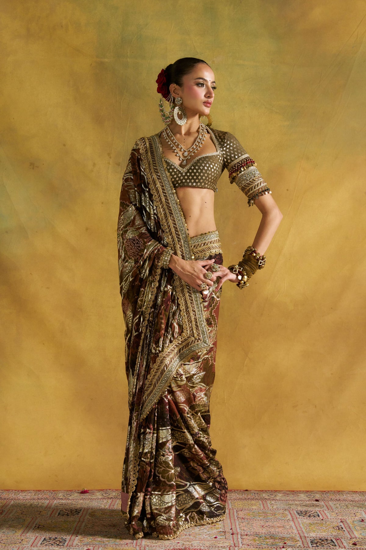 Param Sundari Saree Set