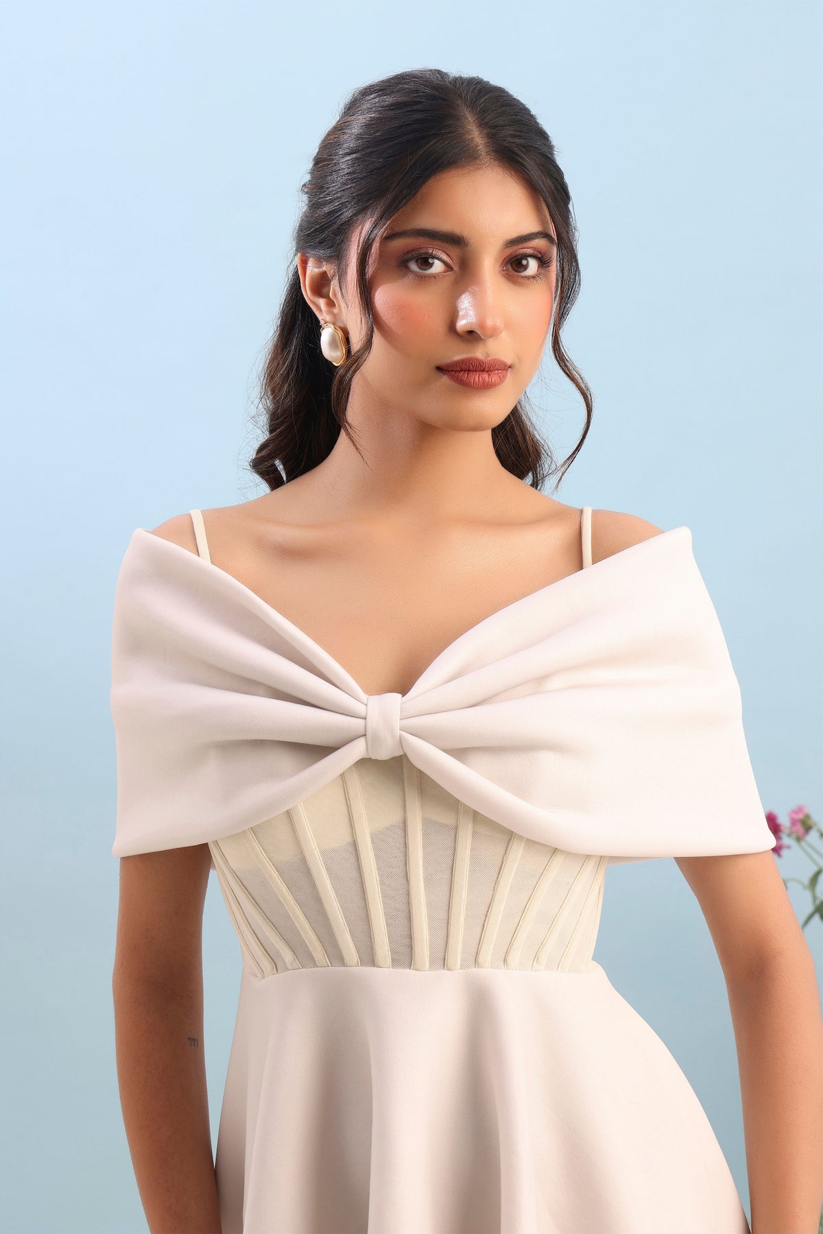 Corset Body Detachable Dress Set