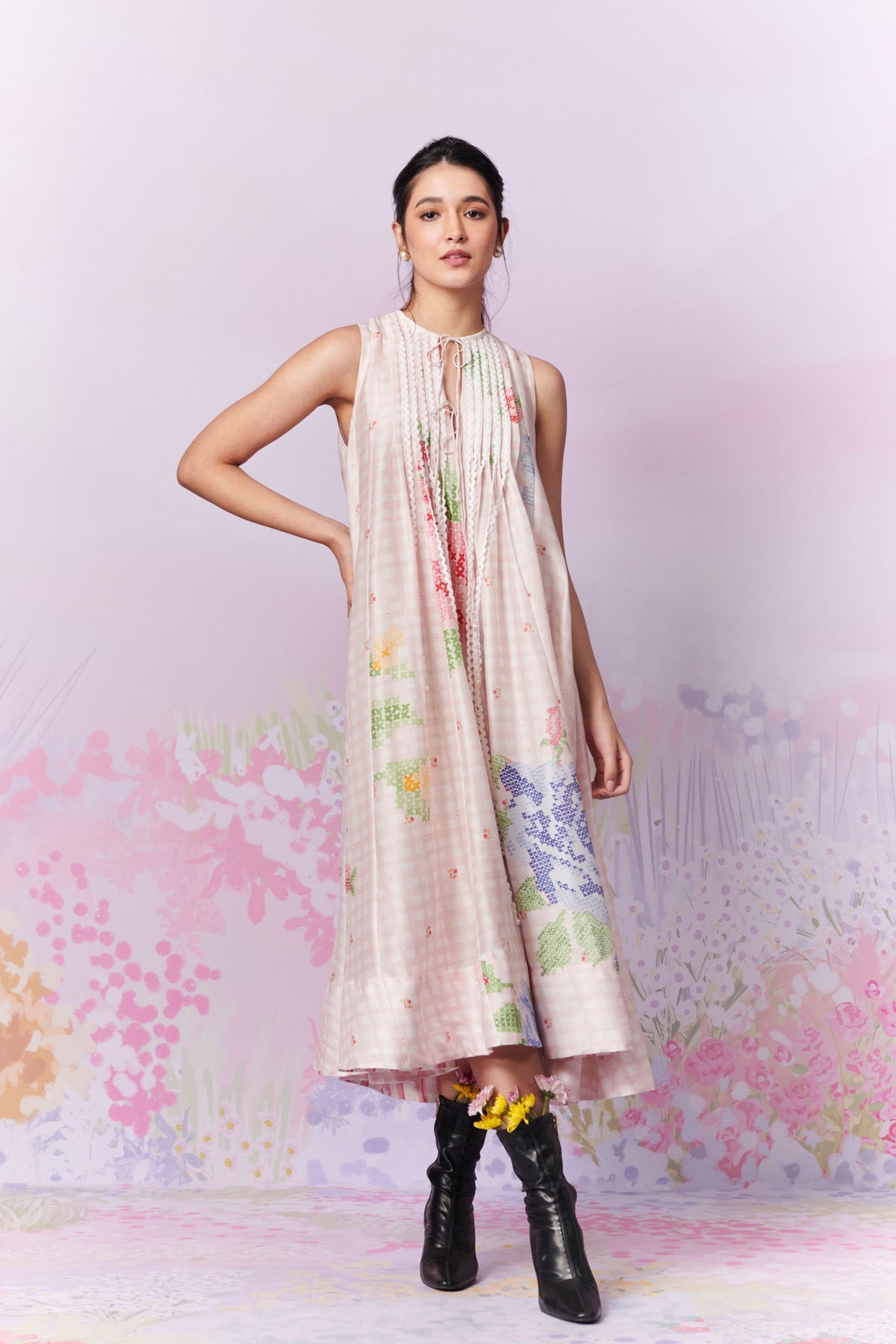 Blush Blossom Dress
