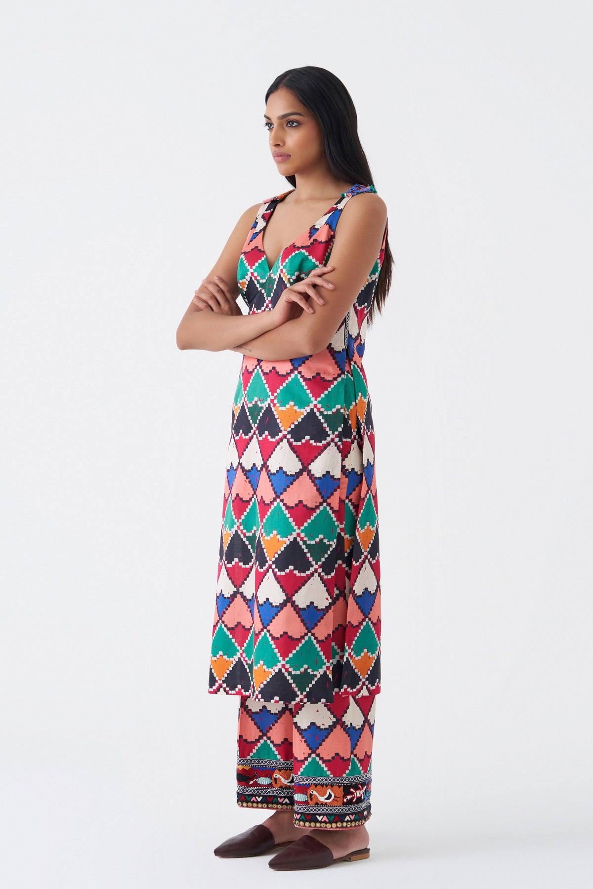 Kaleidoscope Tulum Kurta Pant Set