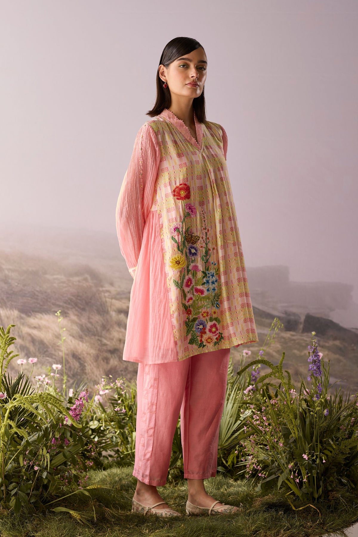 Rose Printed Tunic