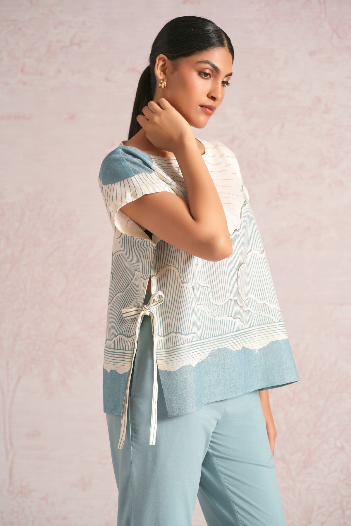 Silver Blueberry Co-ord Set