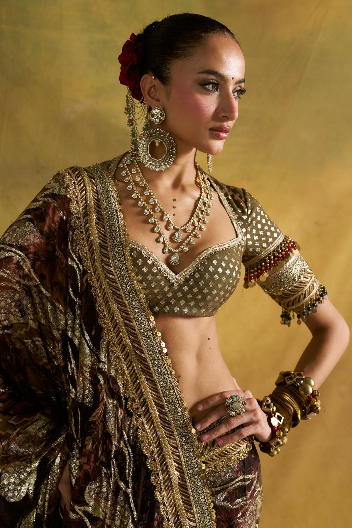 Param Sundari Saree Set
