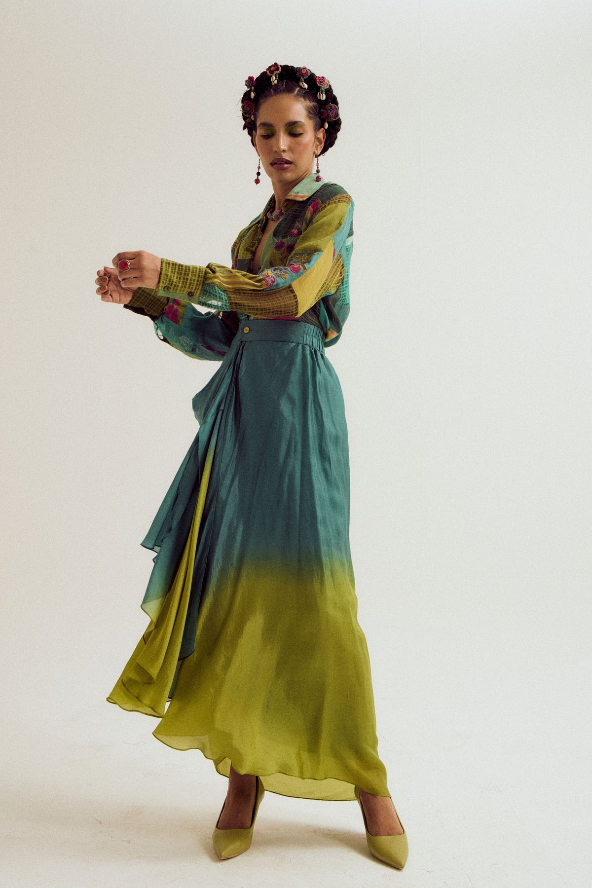 Turq Vinca Skirt