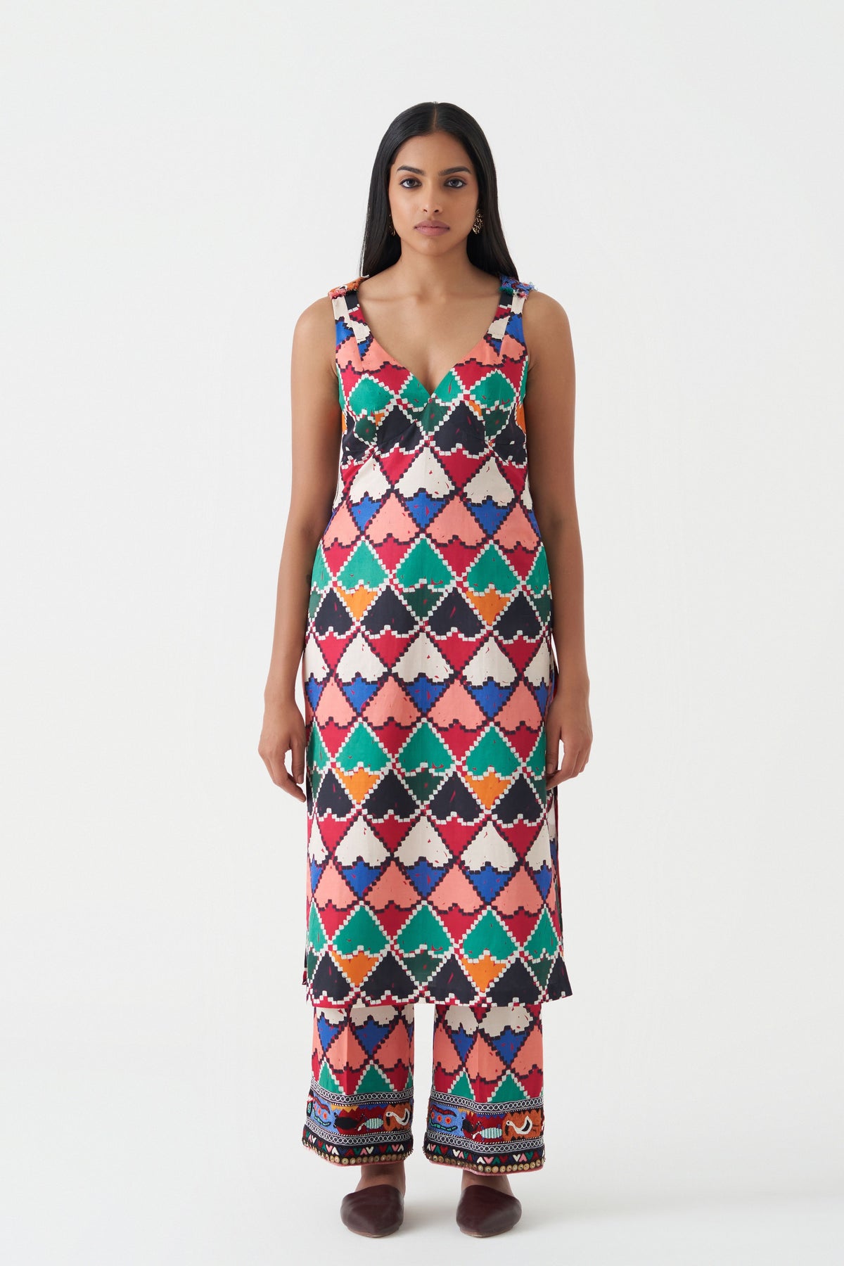 Kaleidoscope Tulum Kurta Pant Set