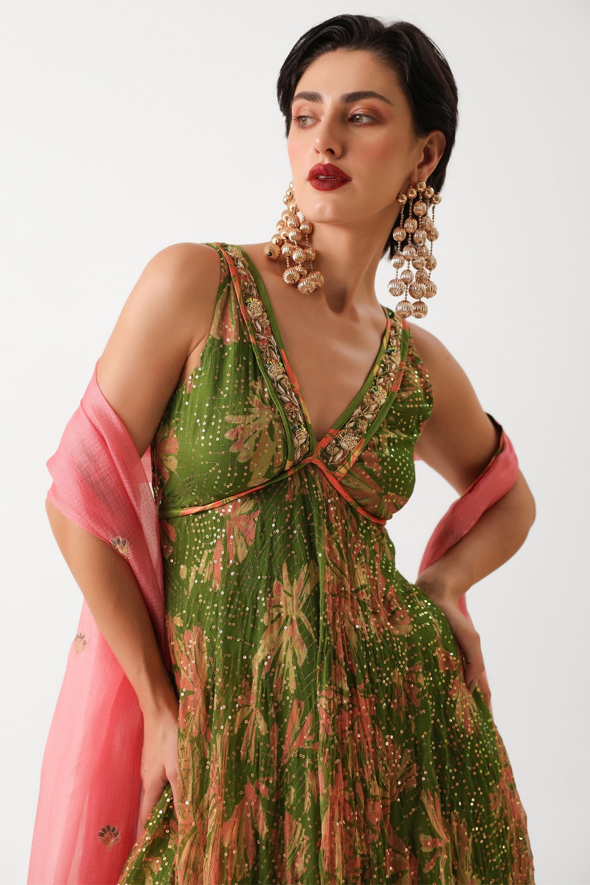 Subo-drishti Anarkali Set