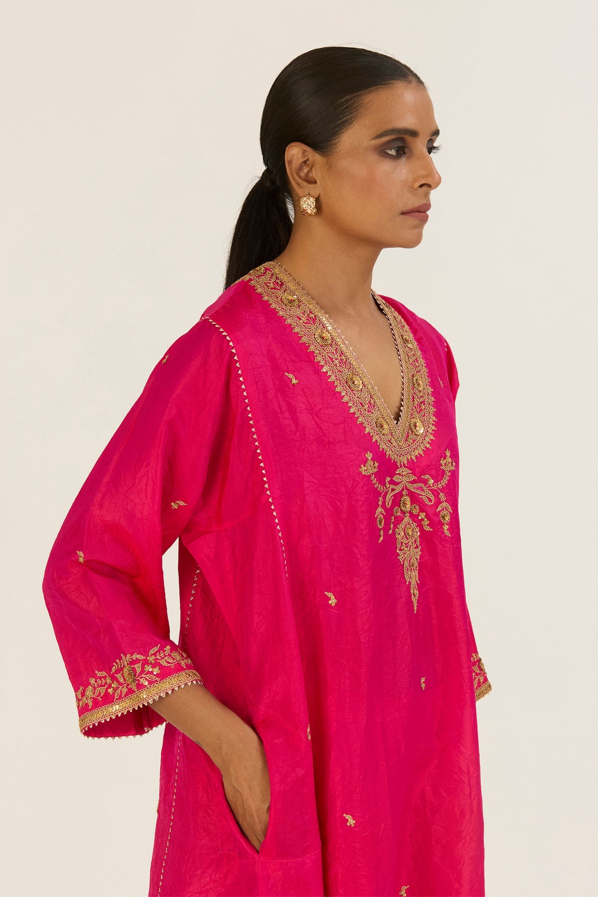 Navya Fuschia Kurta &amp; Pants