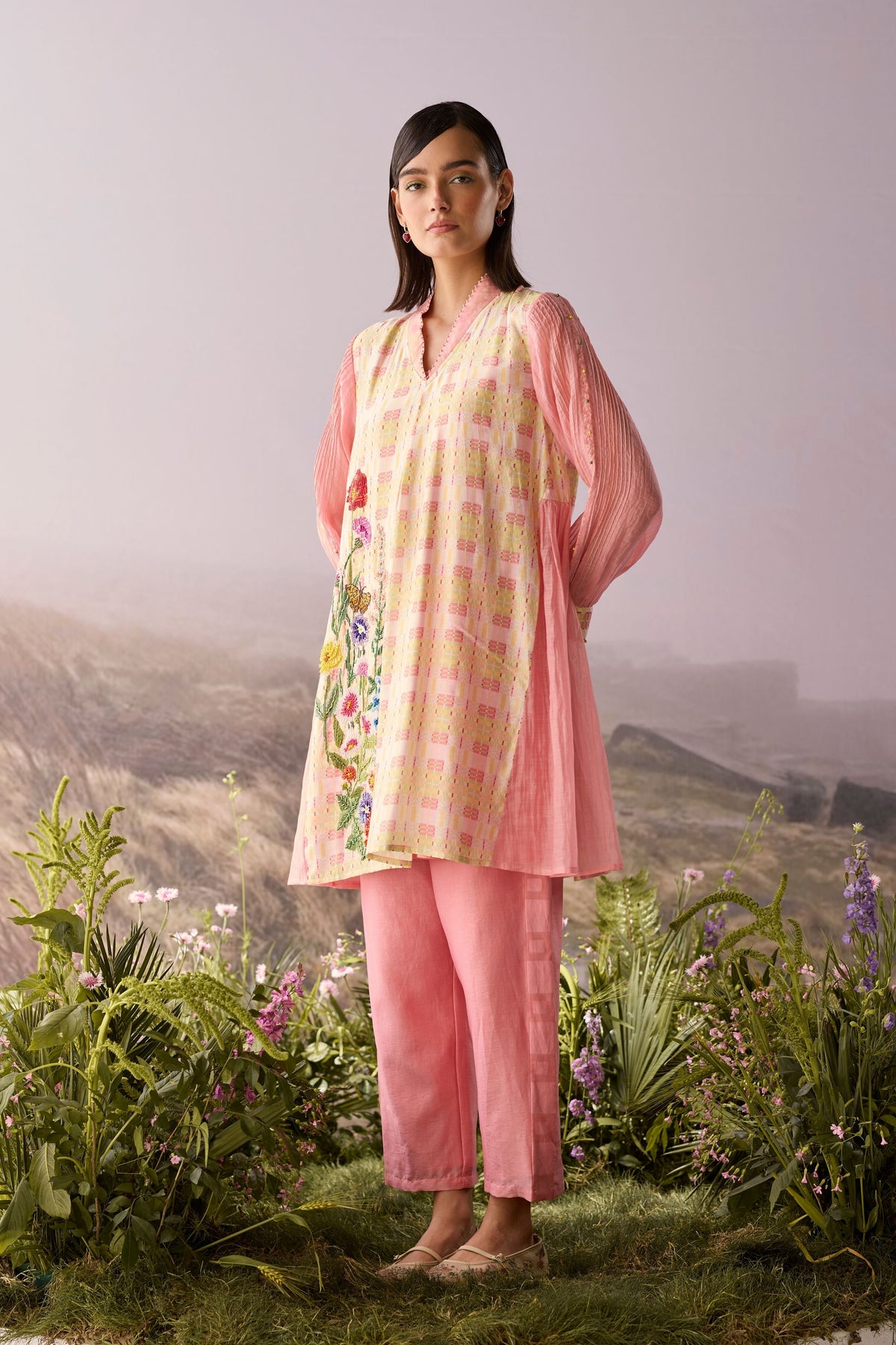 Rose Printed Tunic