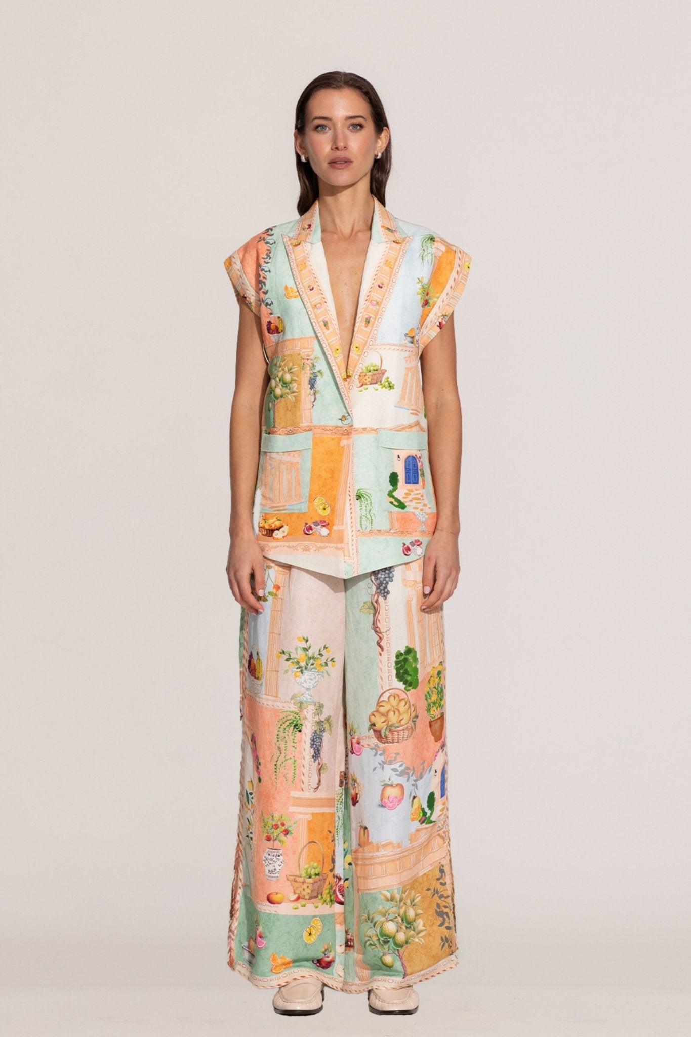 Arista Sleeveless Jacket - Ranna Gill - Elahe