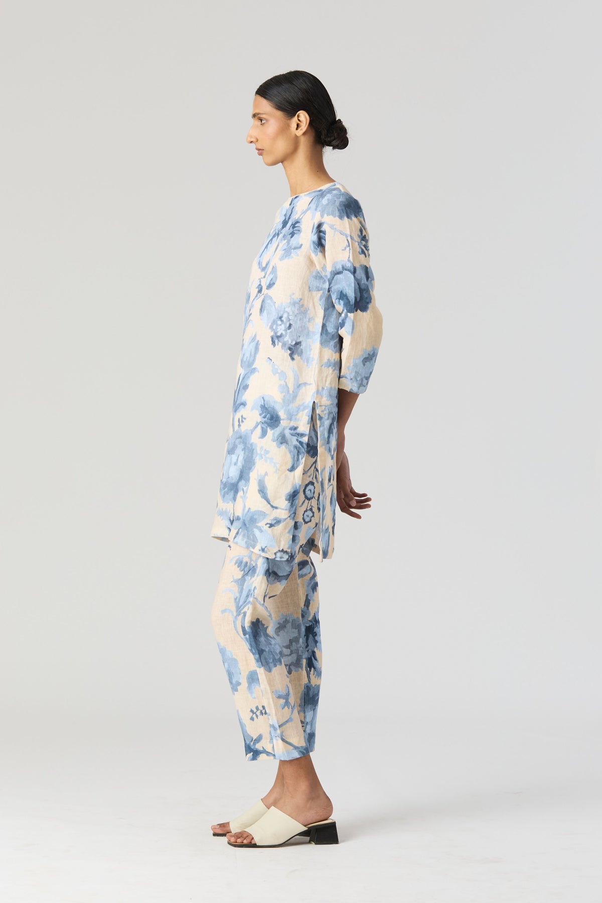 Juno Linen Kurta Set