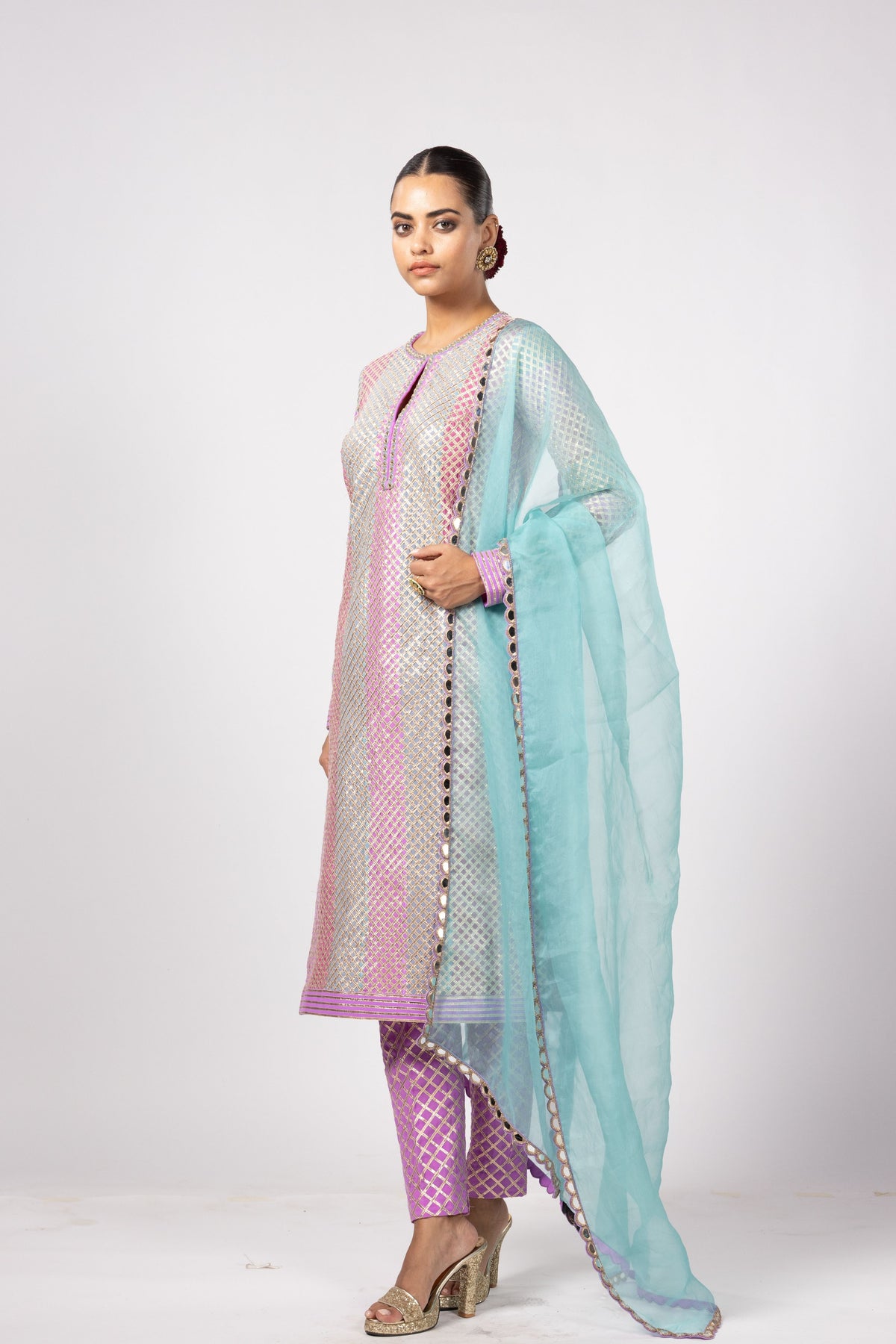 Aqua Multicolor Kurta