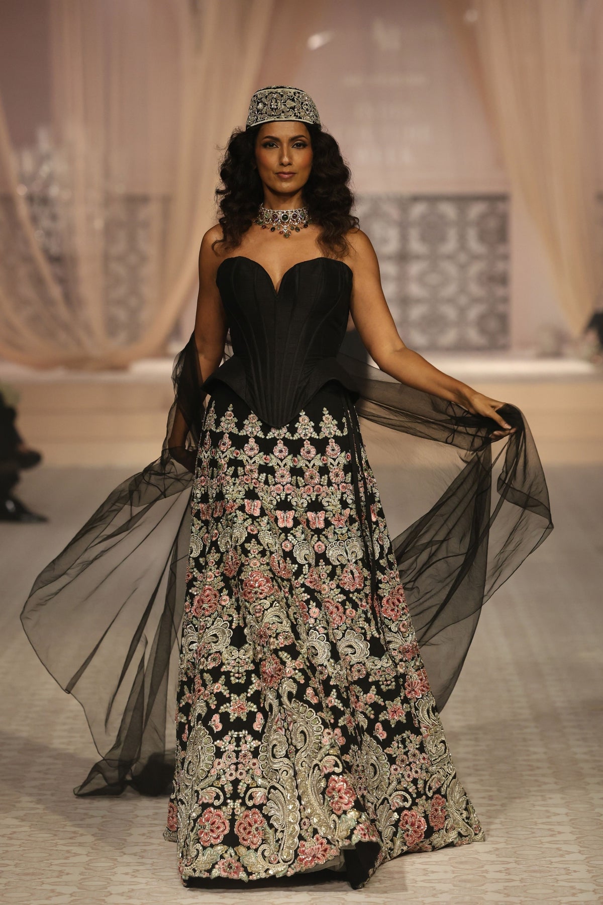 Saya Corset Lehenga Set