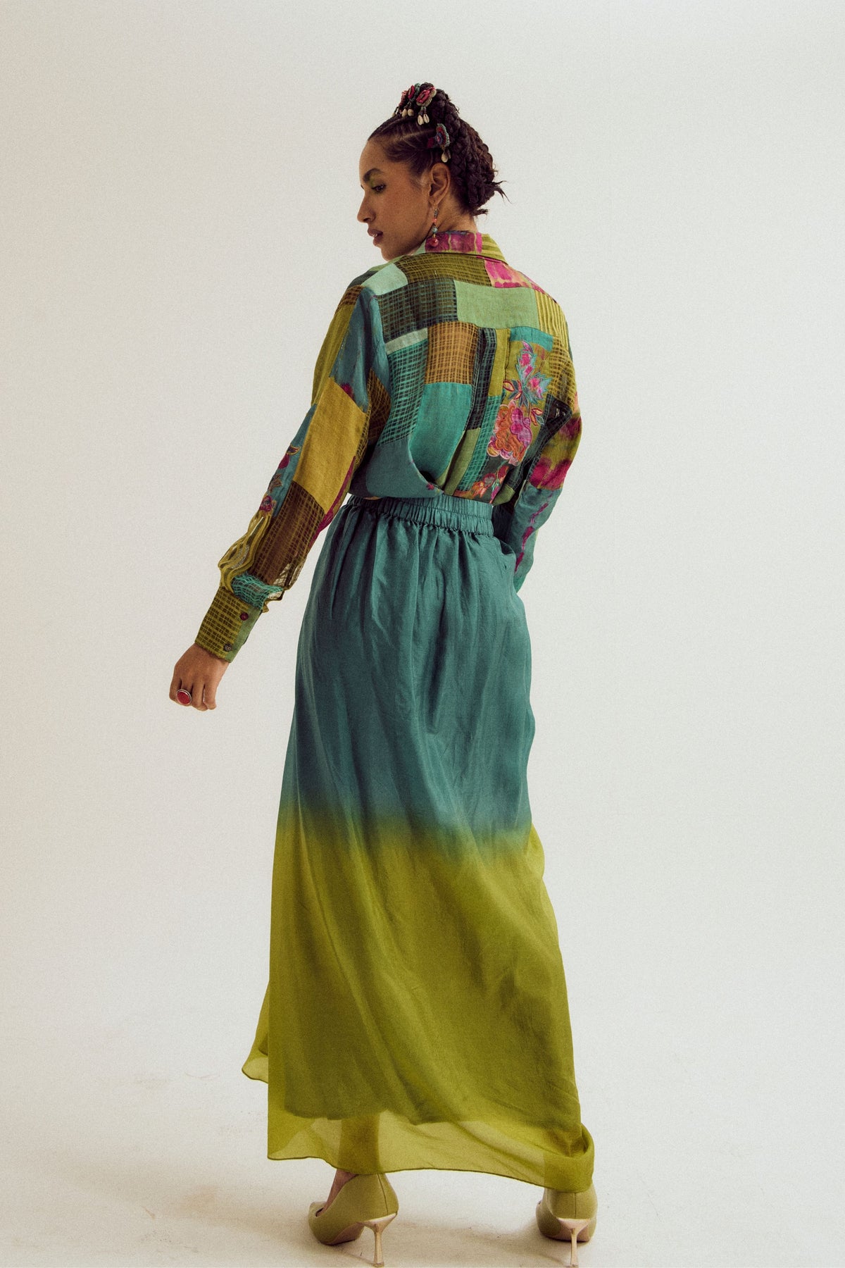 Turq Vinca Skirt
