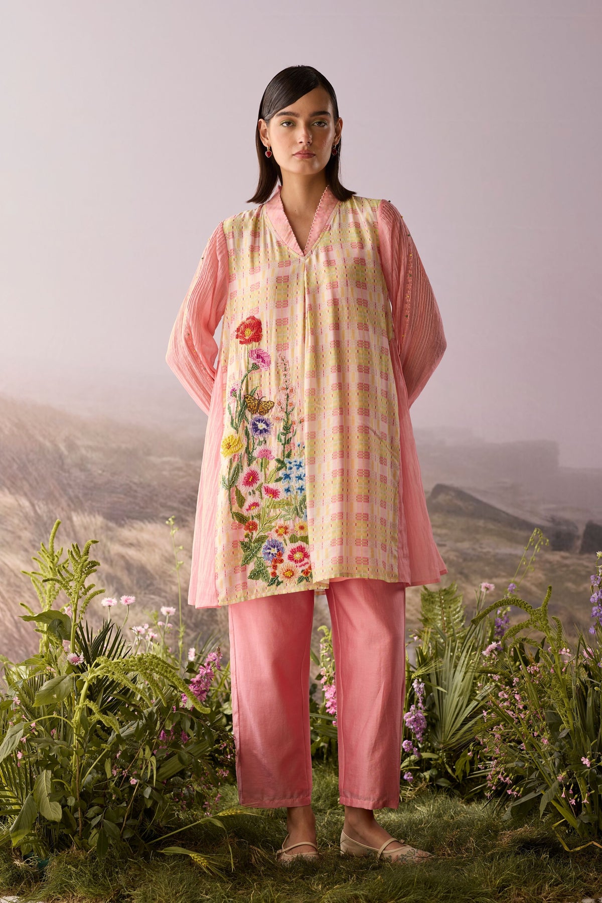 Rose Printed Tunic