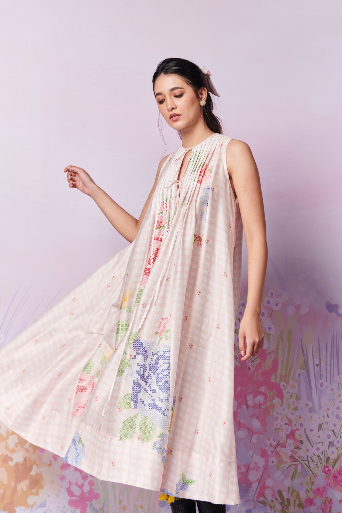 Blush Blossom Dress