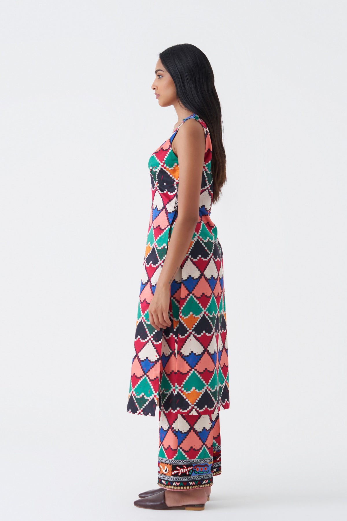Kaleidoscope Tulum Kurta Pant Set