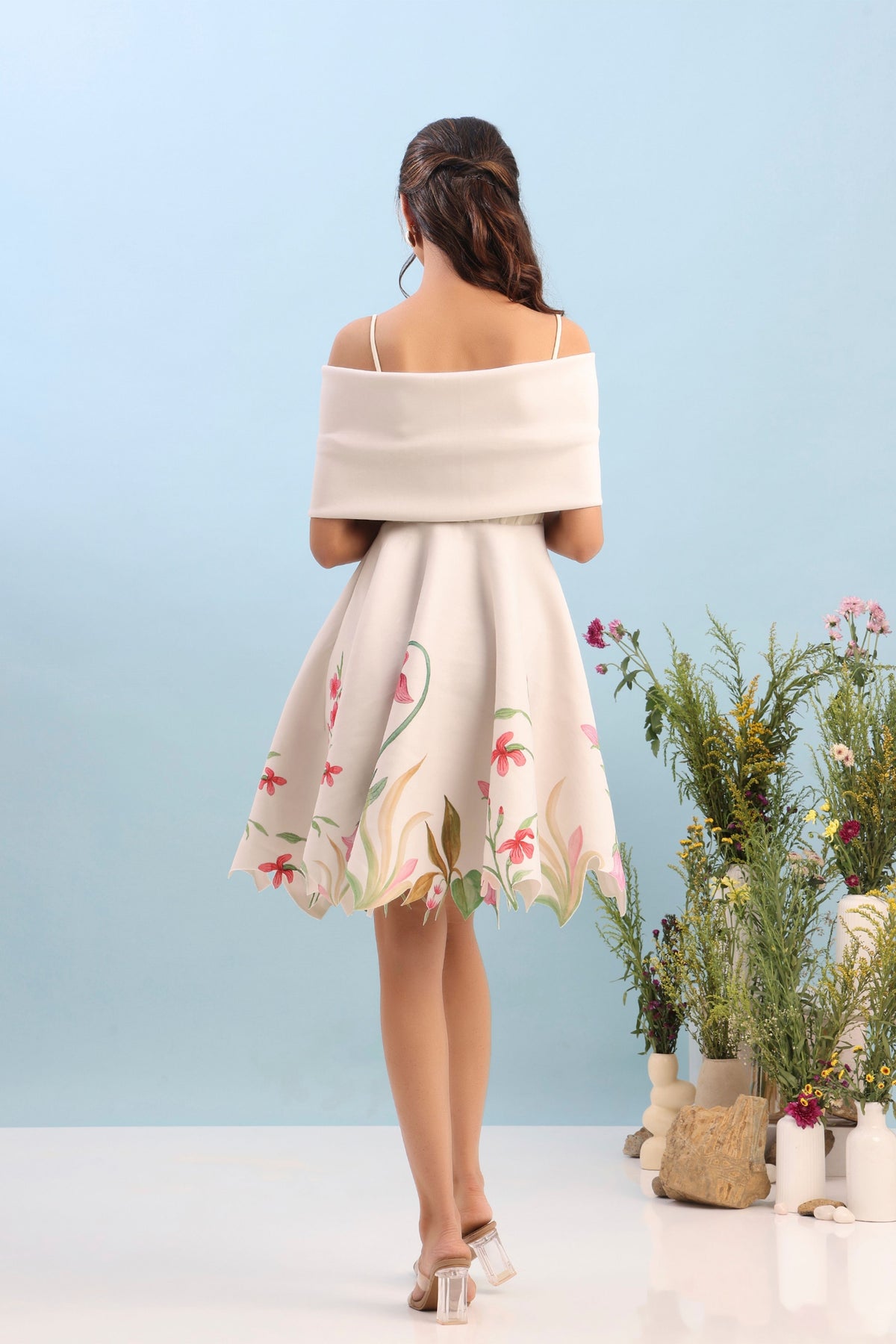Corset Body Detachable Dress Set