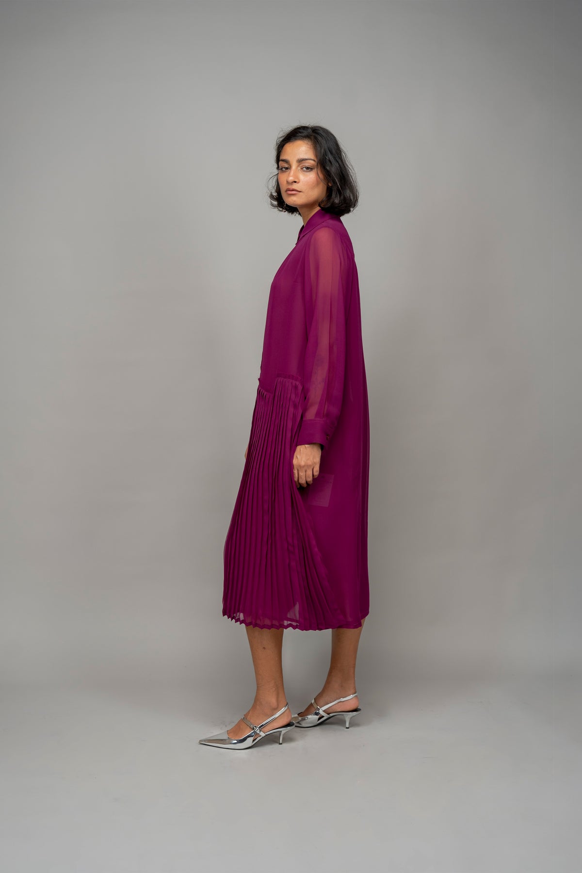 Plum Terrace Dress