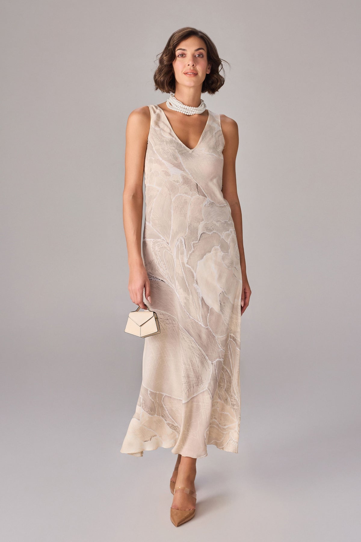 Dull Scratch Flower Giana Dress