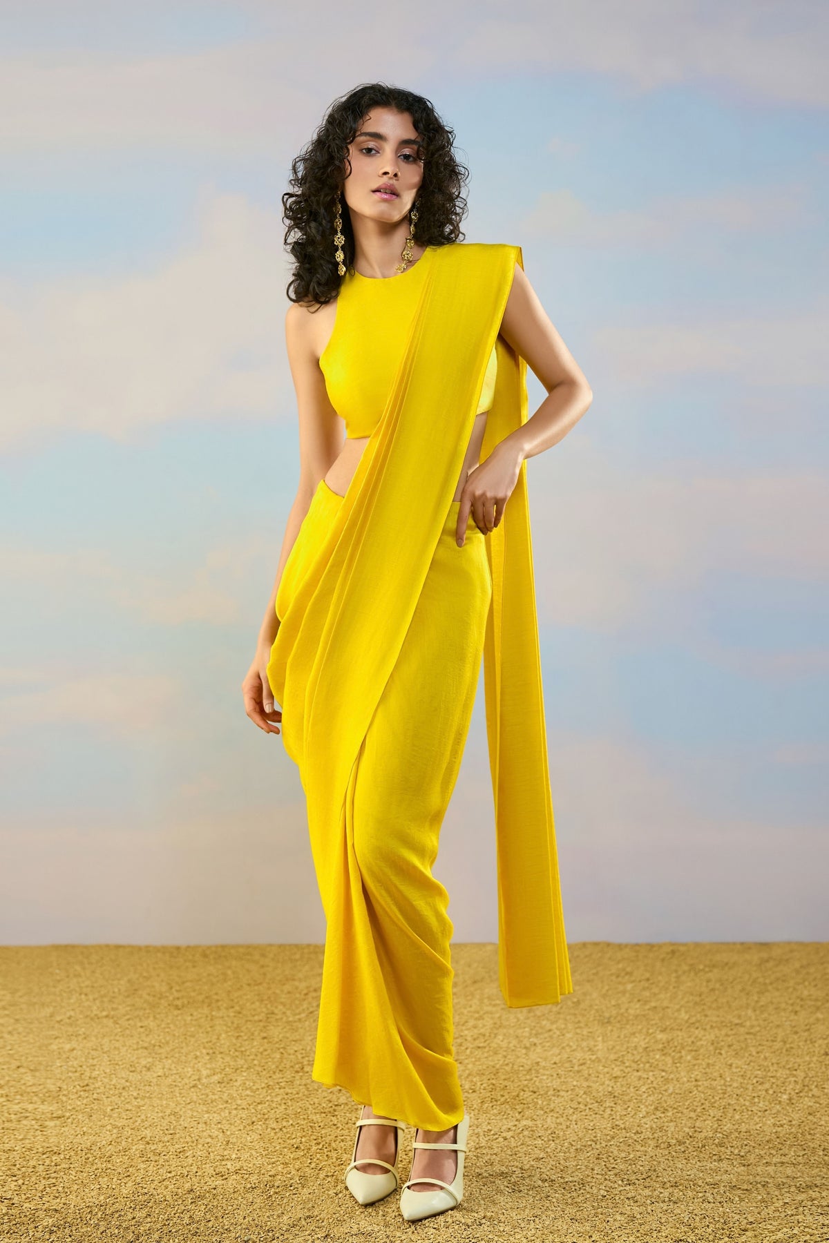 Yellow Blouse
