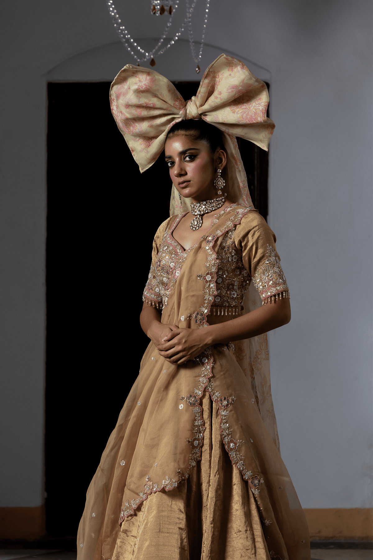 Classic Soft Tissue Bridal Lehenga