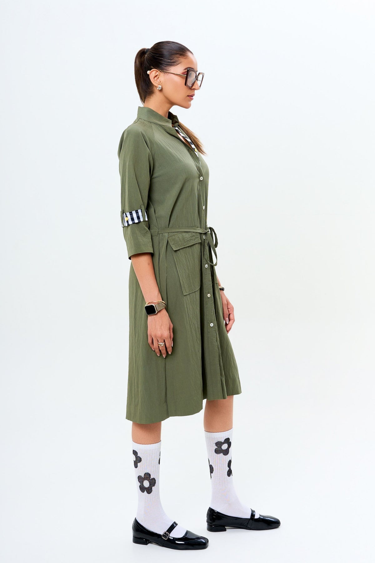 Olivia Green Dress