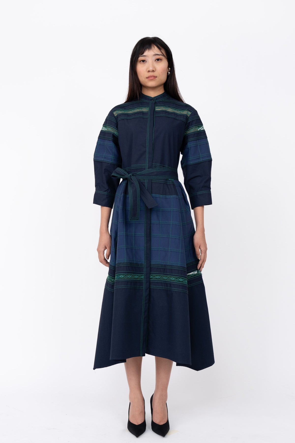 Channel Hanker Dress in Navy