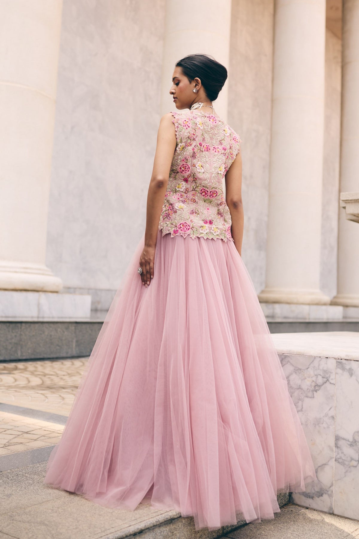Umang Jacket Skirt Set