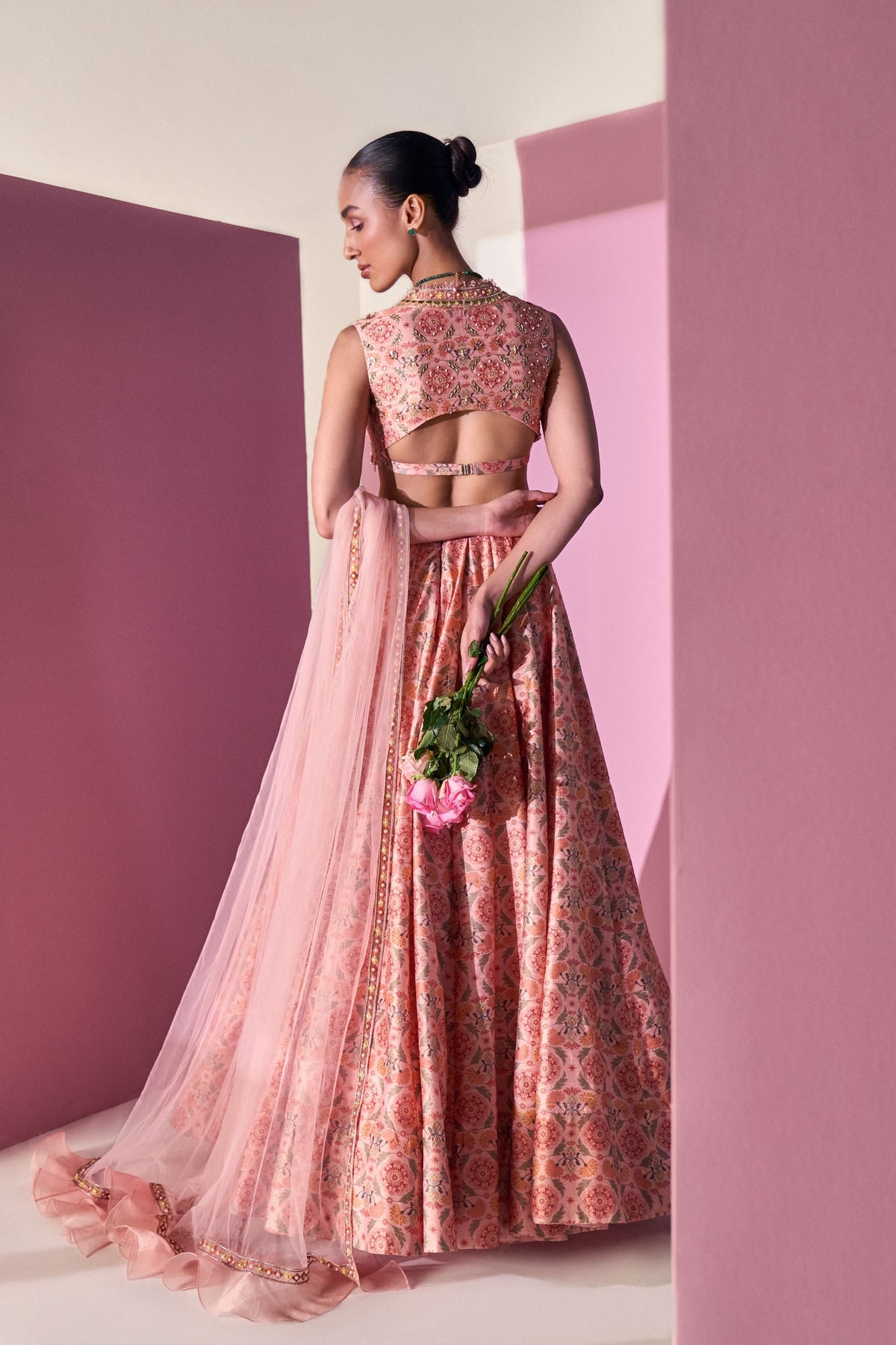 Lail Light Pink Lehenga Set