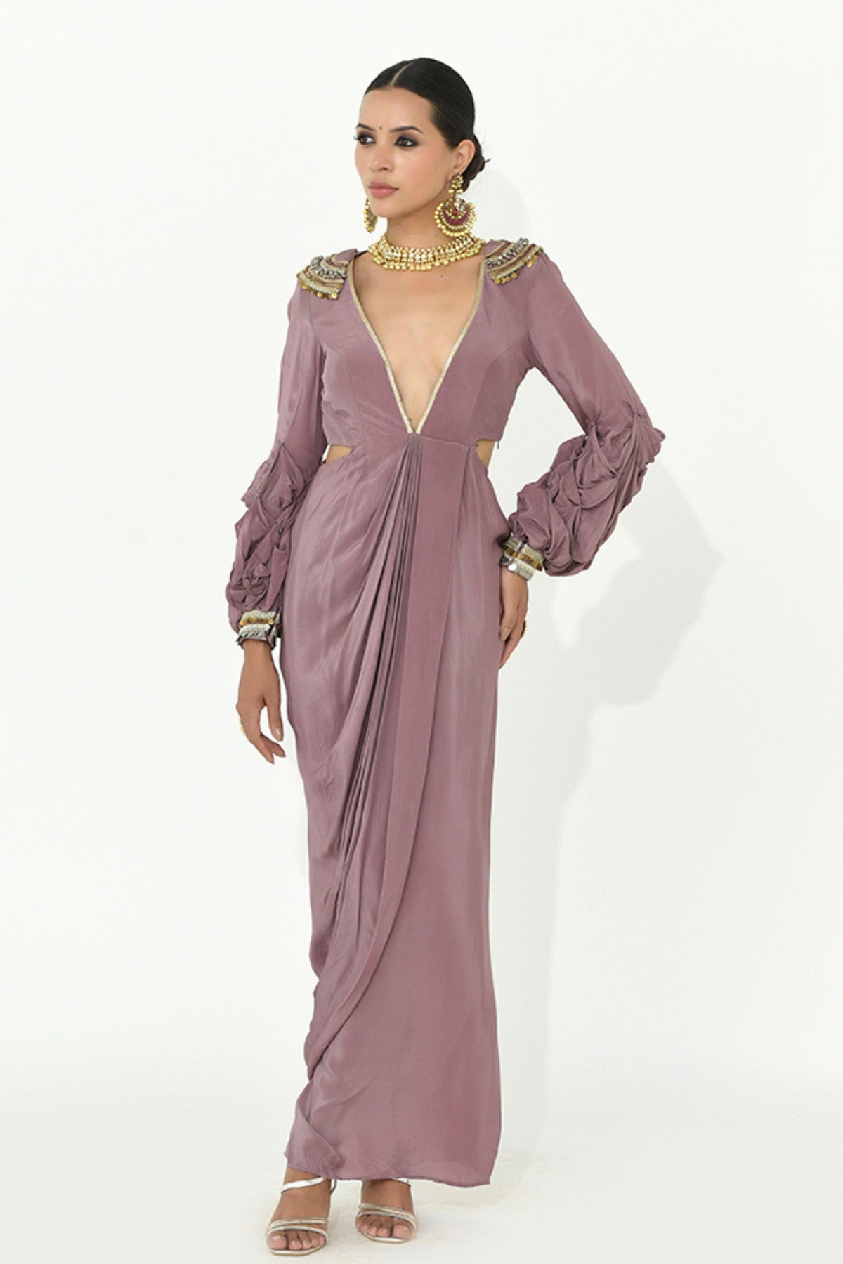 Daisy Drape Dress