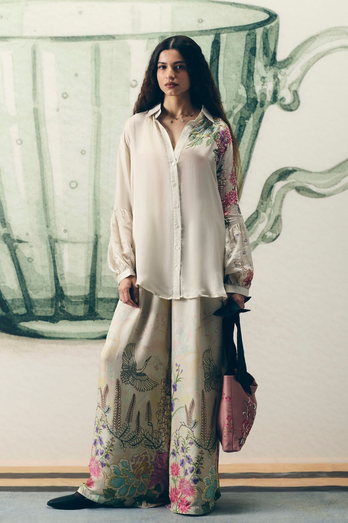 Aika Satin Co-ord Set