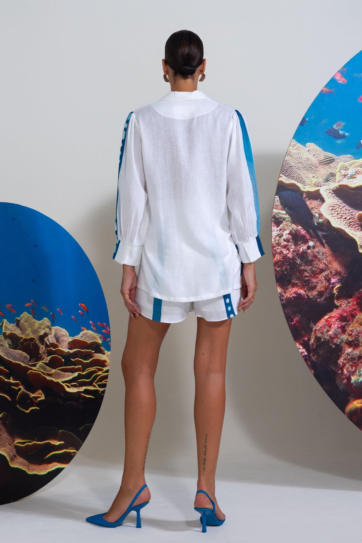 Sea Me Wink Shirt With Shorts