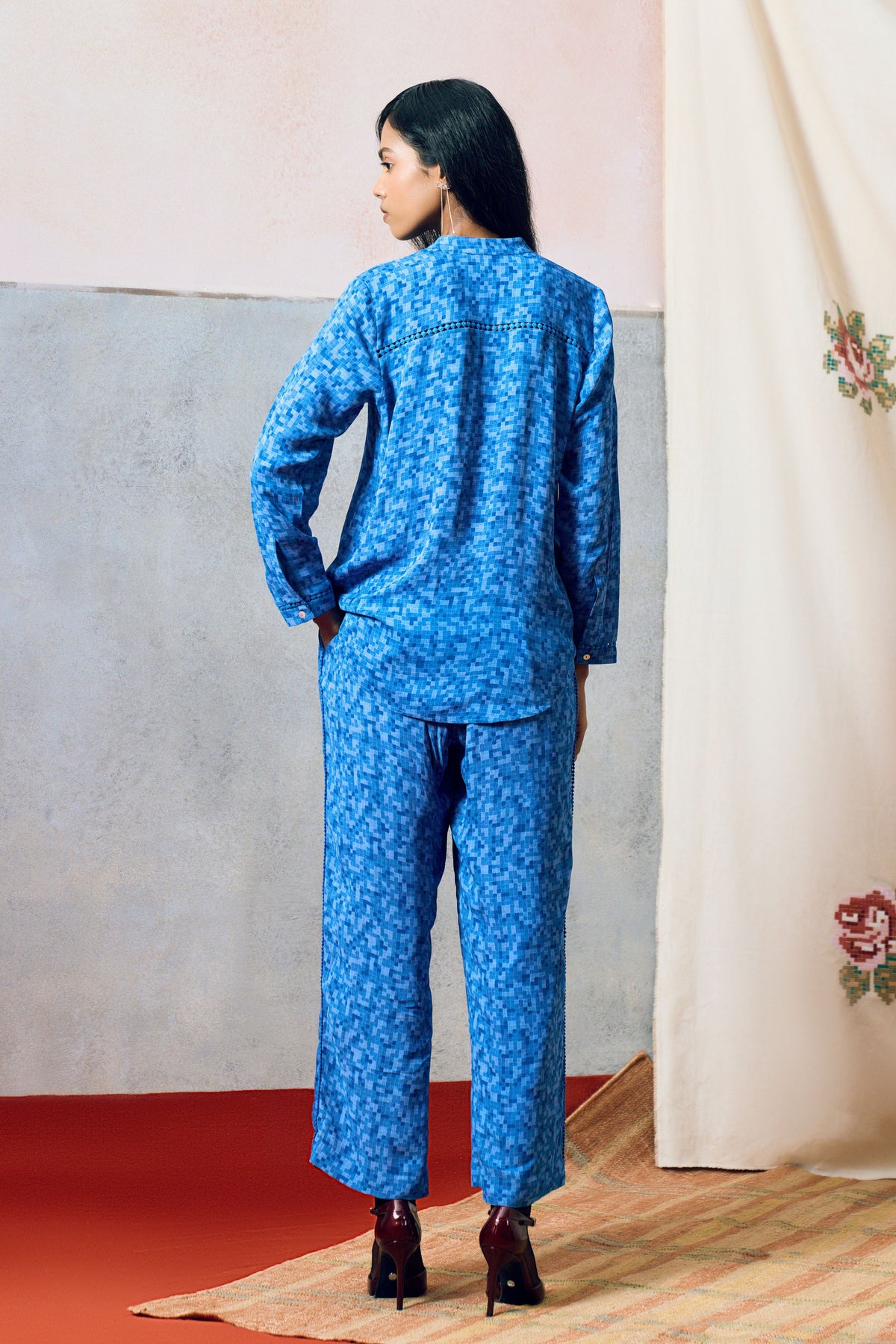 Vis Pants Blue
