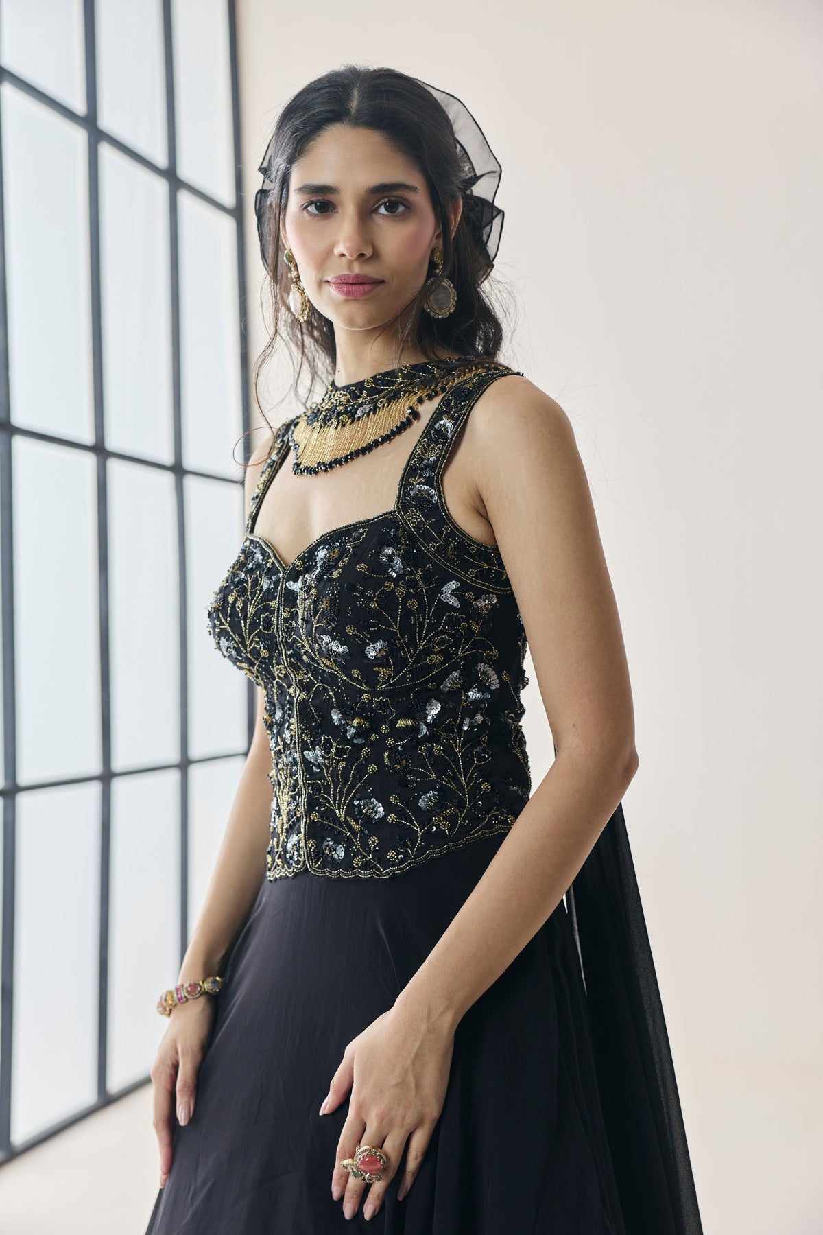 Eira Corset Lehenga Set