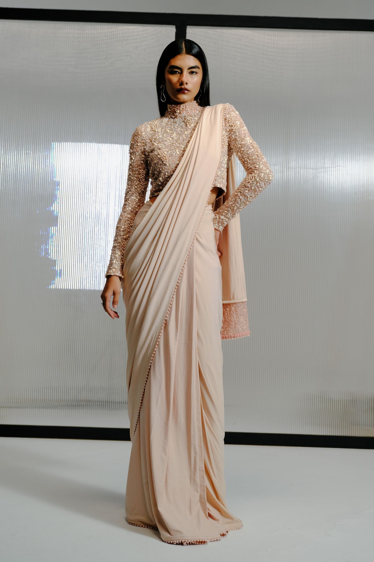 Dahlia Pre-Draped Saree