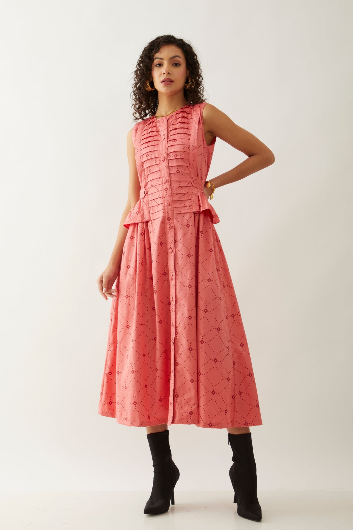 Willow Salmon Dress