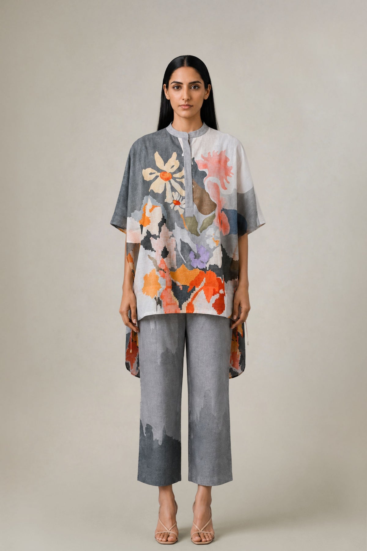 Slate Ikat Co-Ord Set