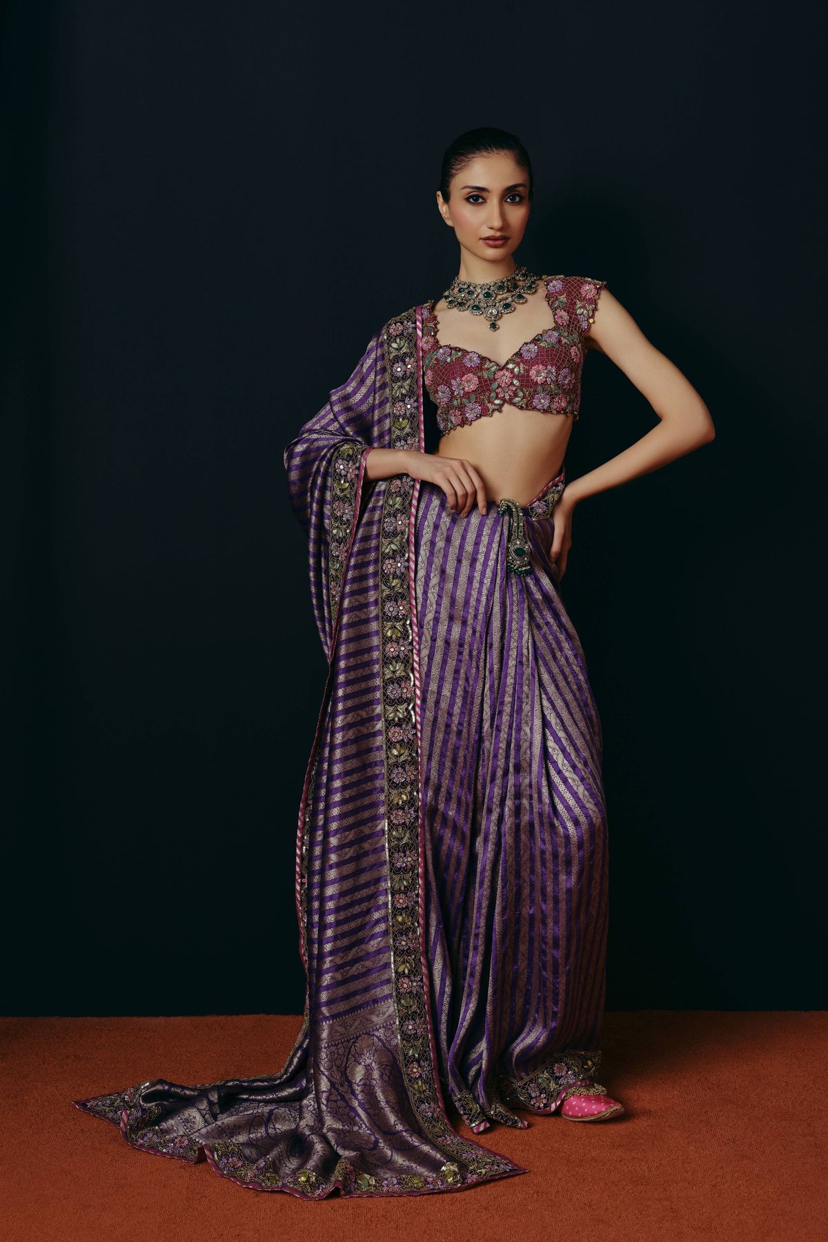 Nalini Saree Blouse Set