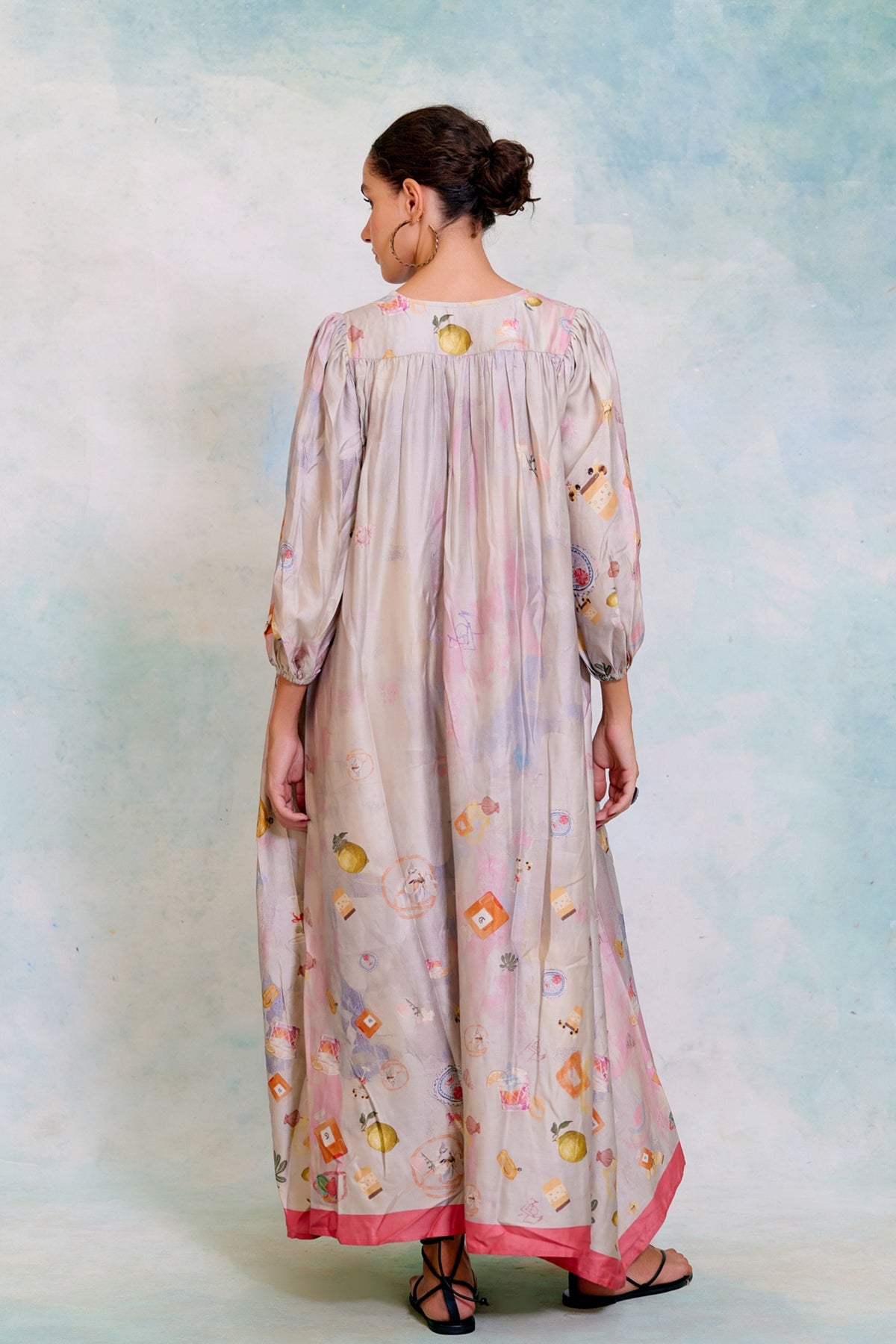Aura Grey Texture Dress