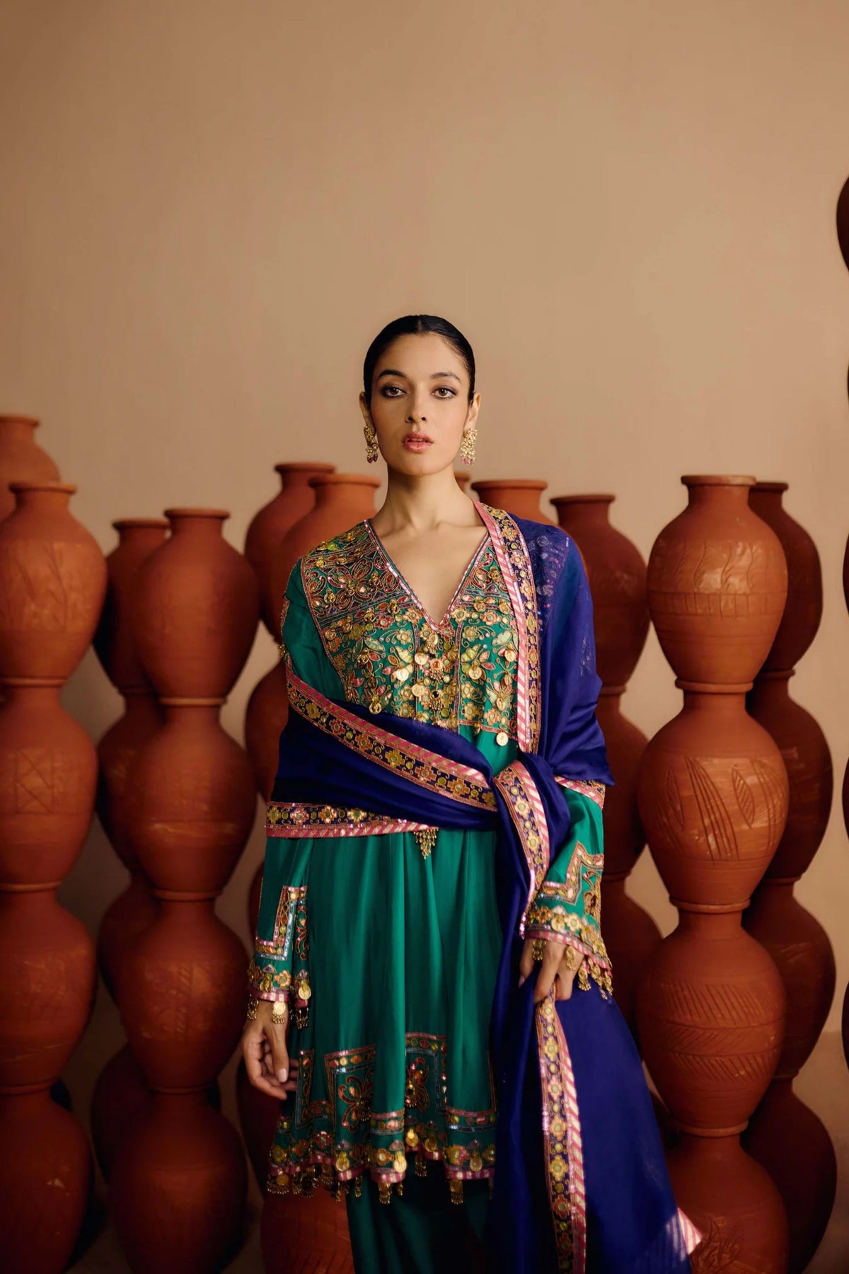 Ziya Kalidaar Kurta Salwar Set